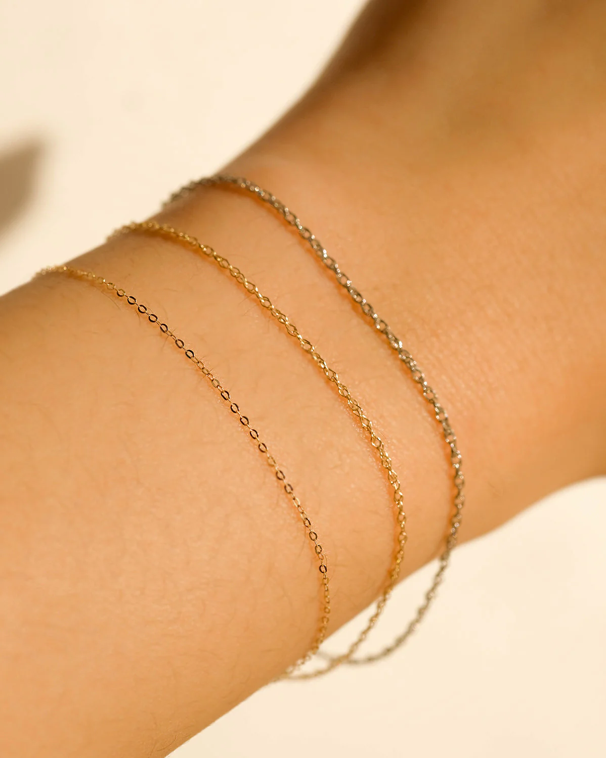 14K Solid Gold Hong Rope Bracelet - Image 6
