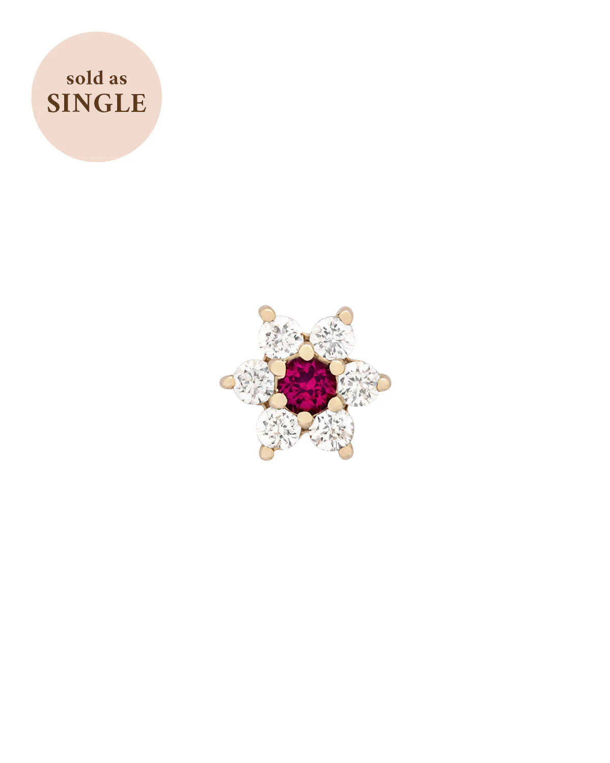 Ren Lotus Single Stud - Image 6