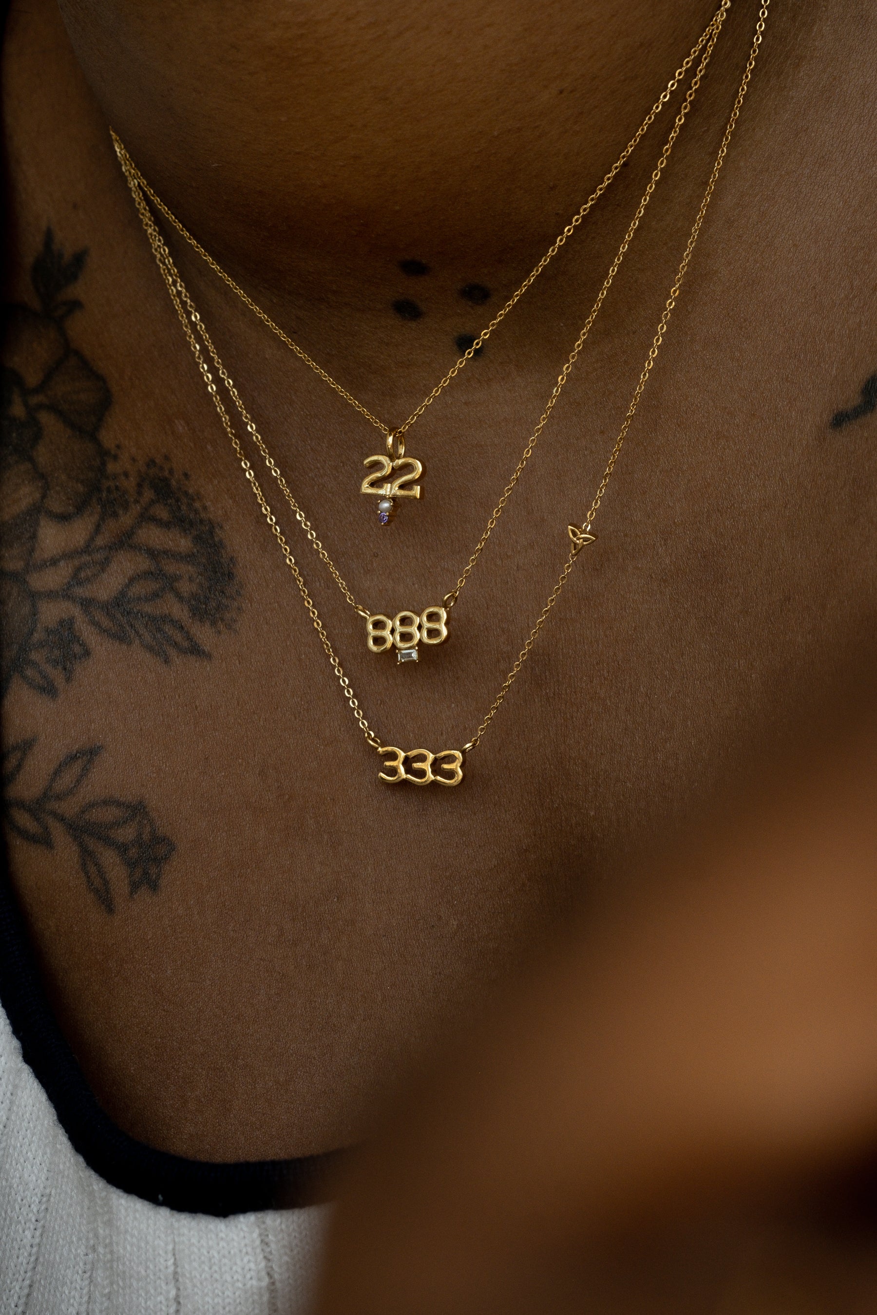 ‘888’ Angel Number Necklace - Image 5