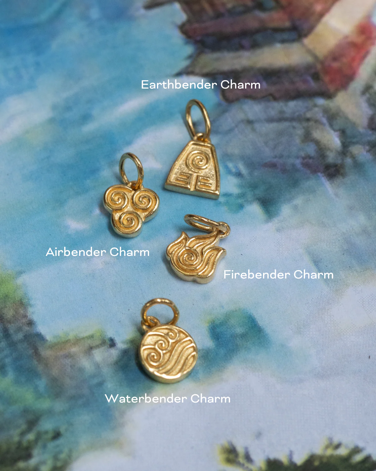 Solid Gold Earthbender Charm - Image 6
