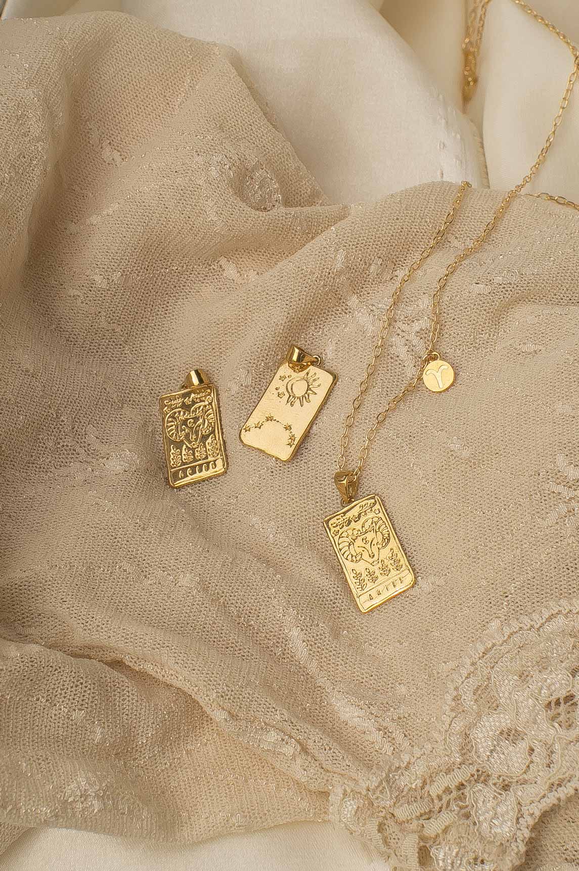 Aries Zodiac Necklace - Image 7