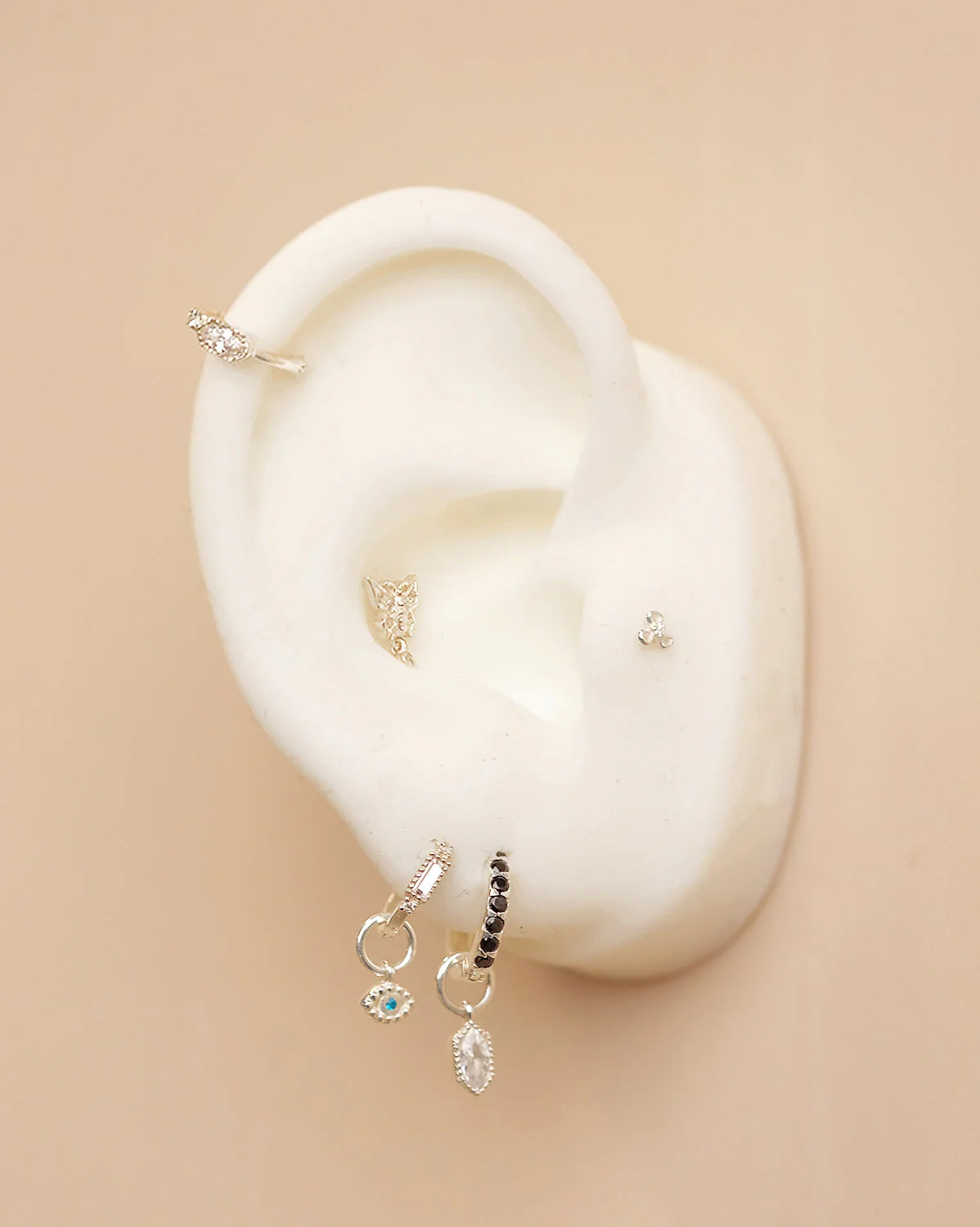 Athalia Butterfly Stud - Sterling Silver - Image 4