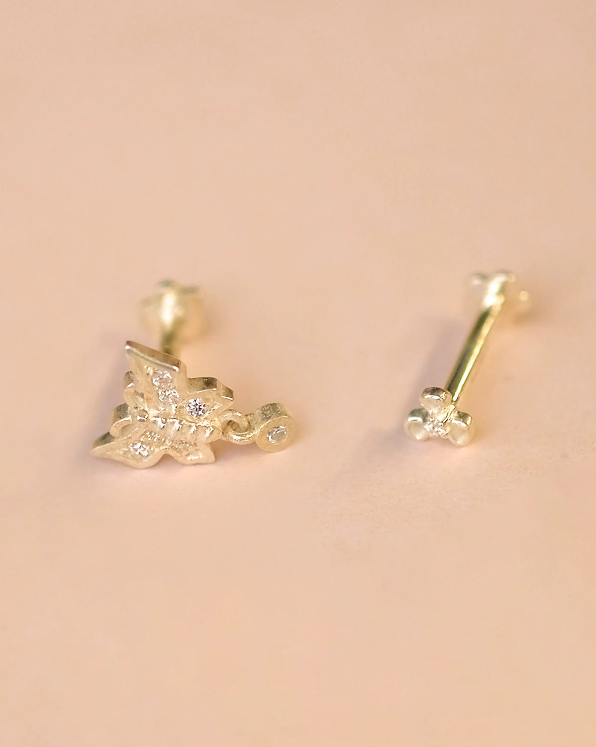 Athalia Butterfly Stud - Sterling Silver - Image 6
