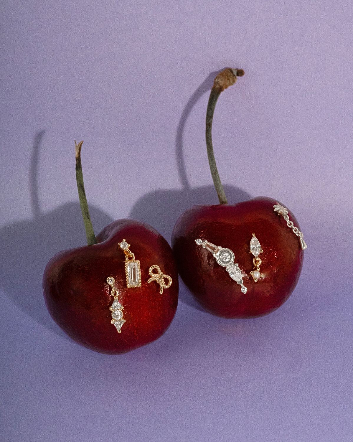 Bagete Dangle Piercing Stud - Image 7