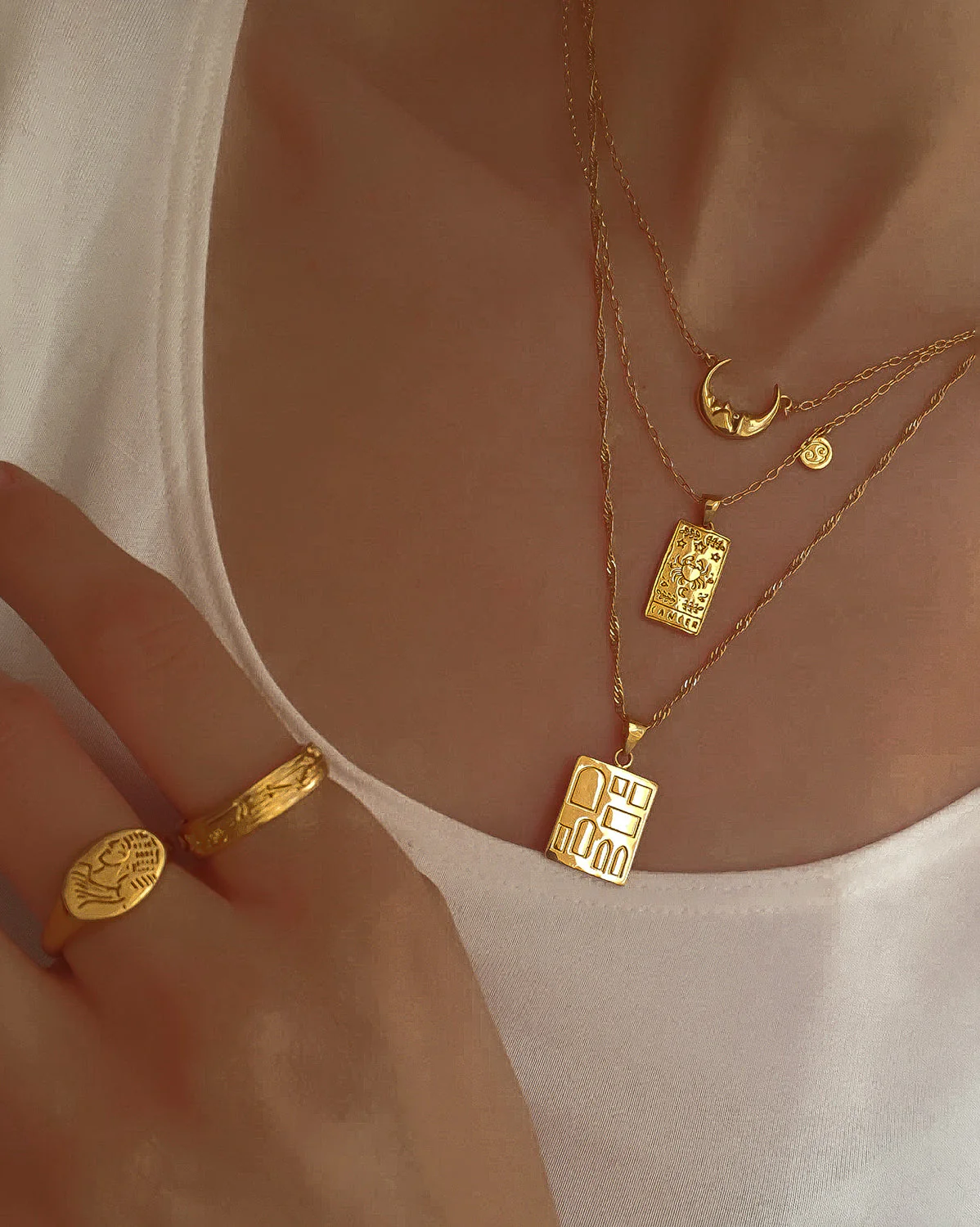 Cancer Zodiac Necklace - Image 6