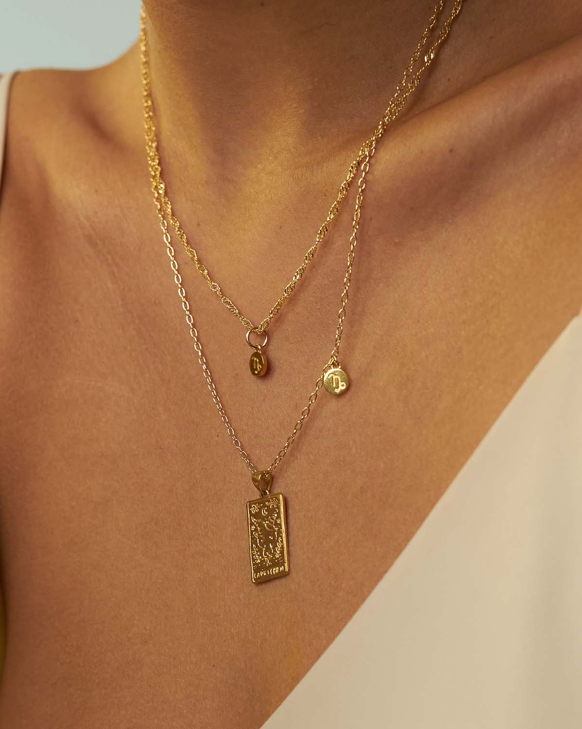 Capricorn Zodiac Necklace - Image 5