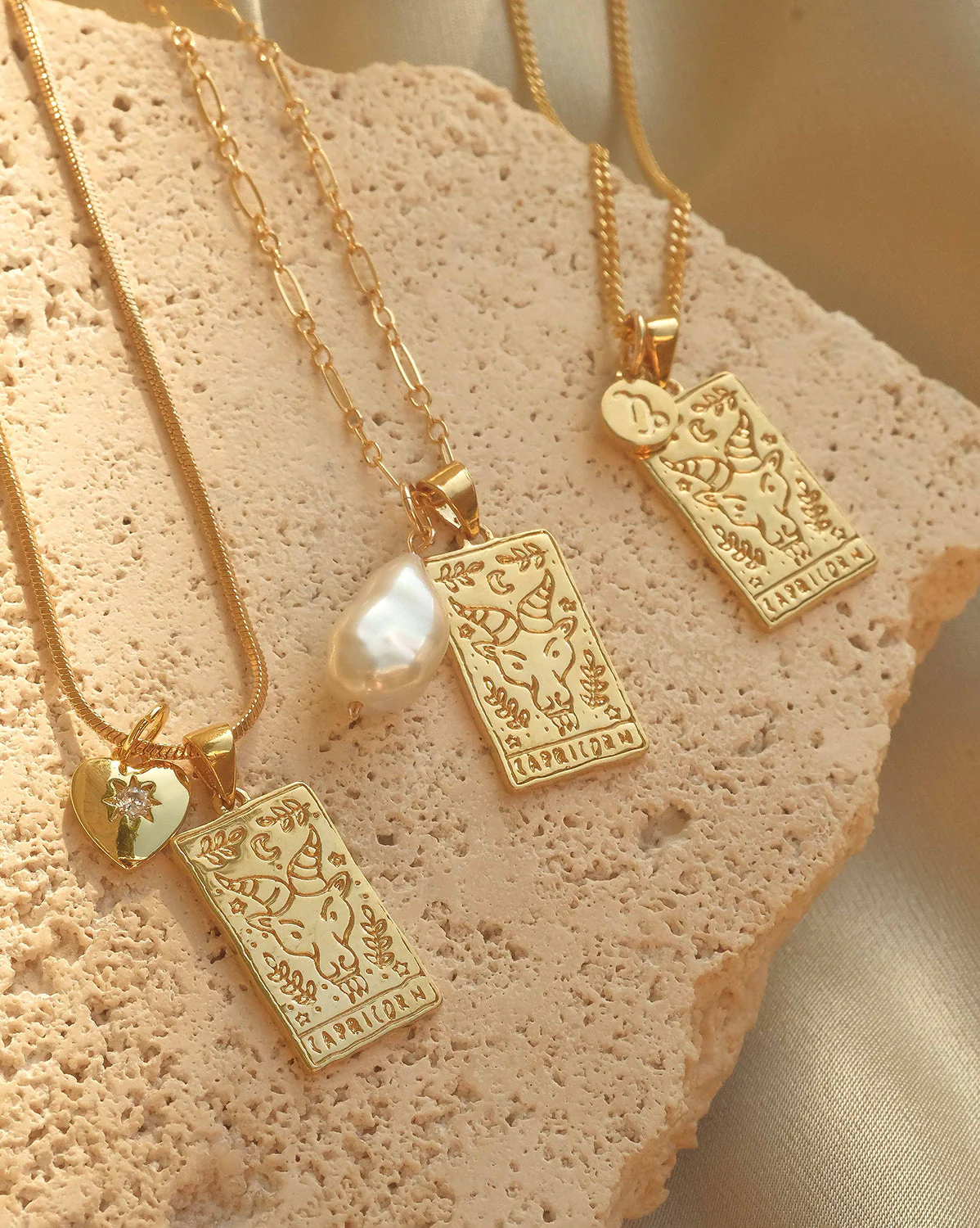 Capricorn Zodiac Necklace - Image 6