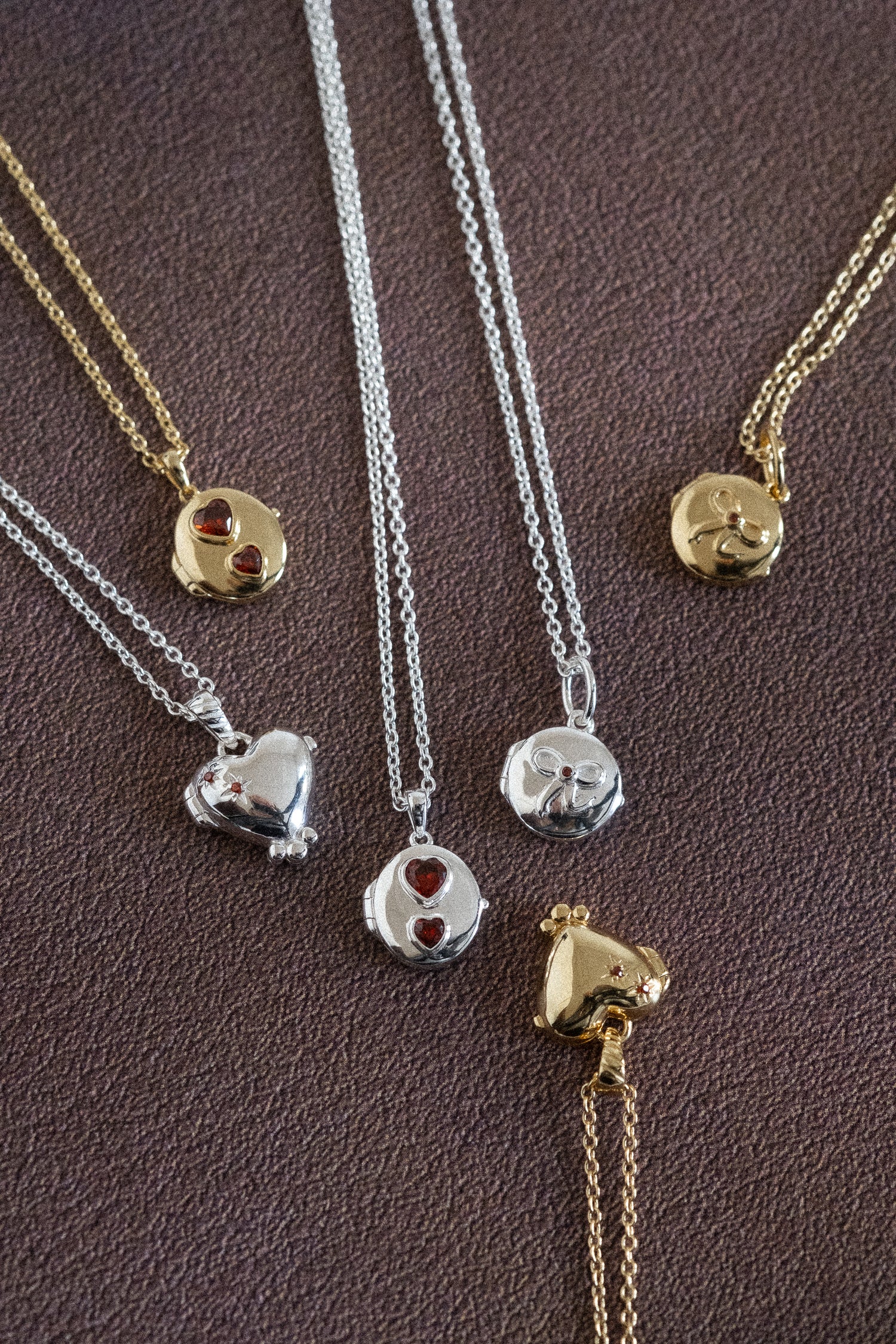 Carla Bow Engravable Locket Necklace - Sterling Silver - Image 8