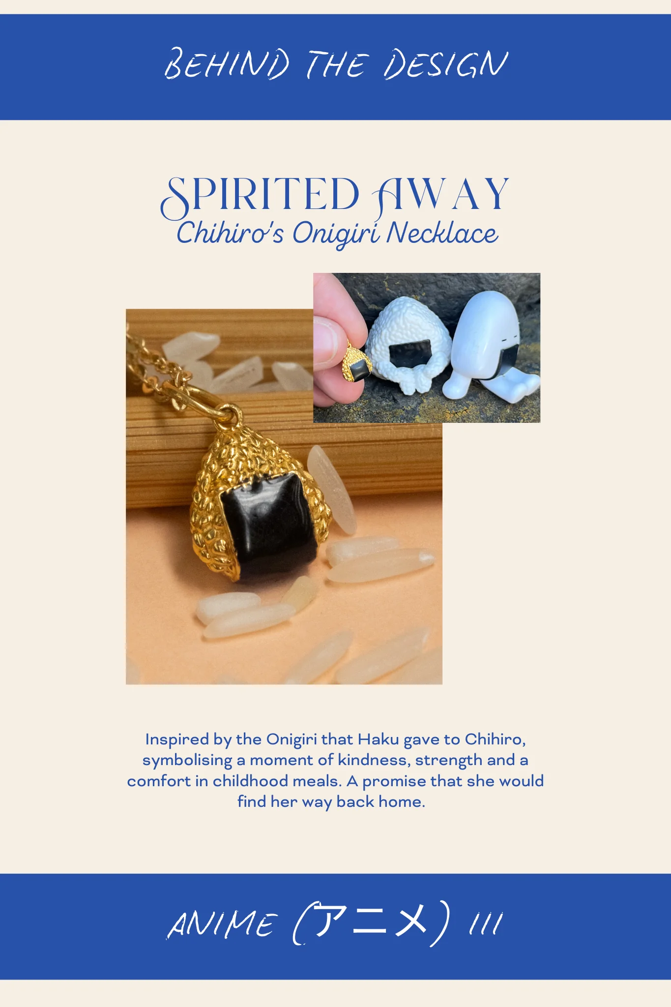 Chihiro's Onigiri Necklace - Image 7
