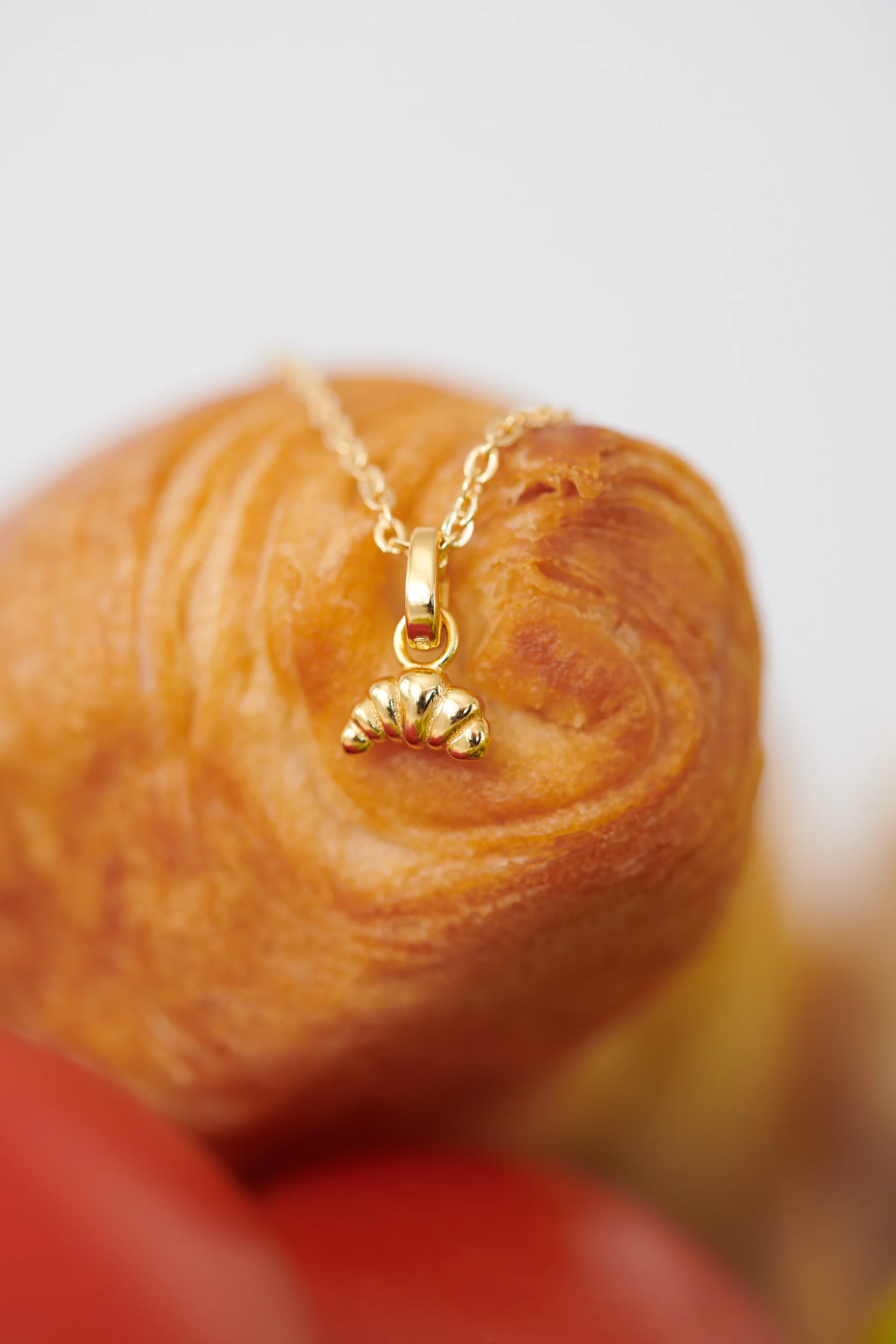 Croissant Pendant Charm Sterling Silver - Image 10