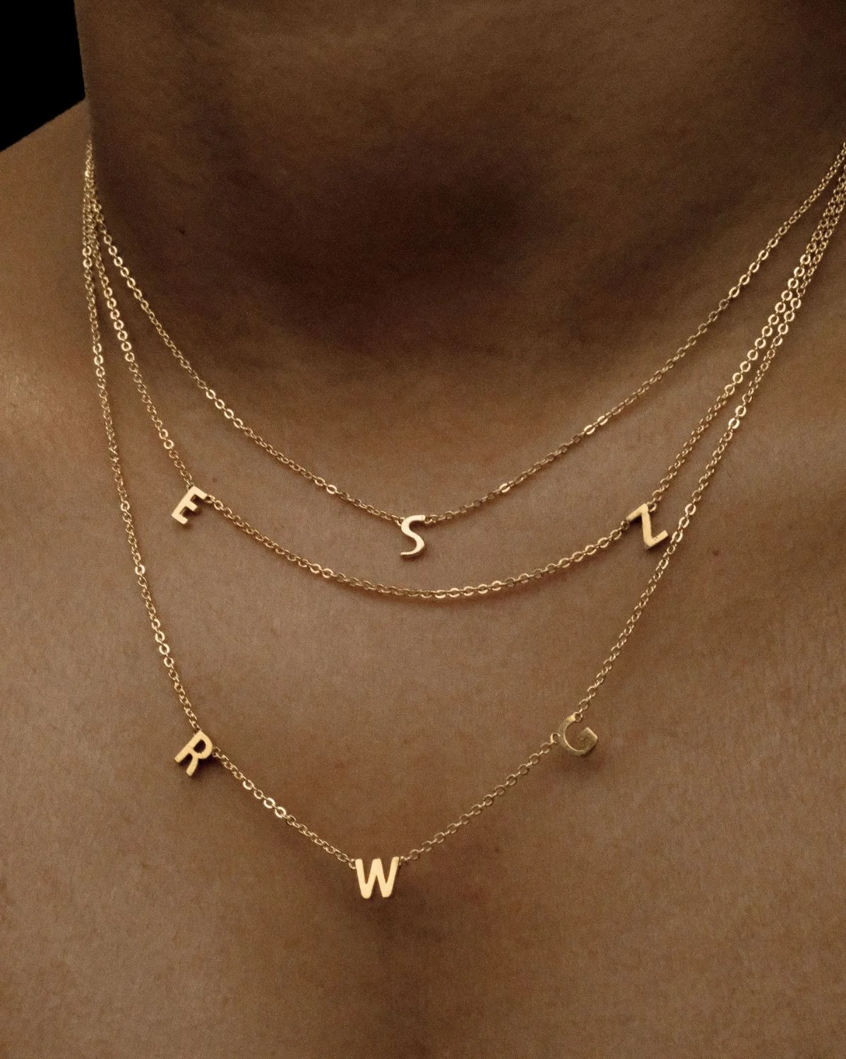 Custom Duo Initials Necklace - Image 9