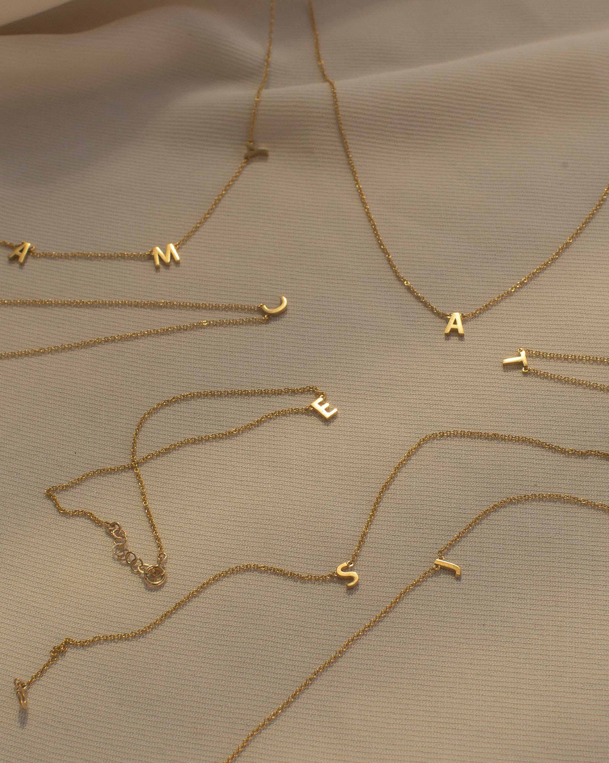 Custom Initial Necklace (3 to 7 Letters) - Image 7