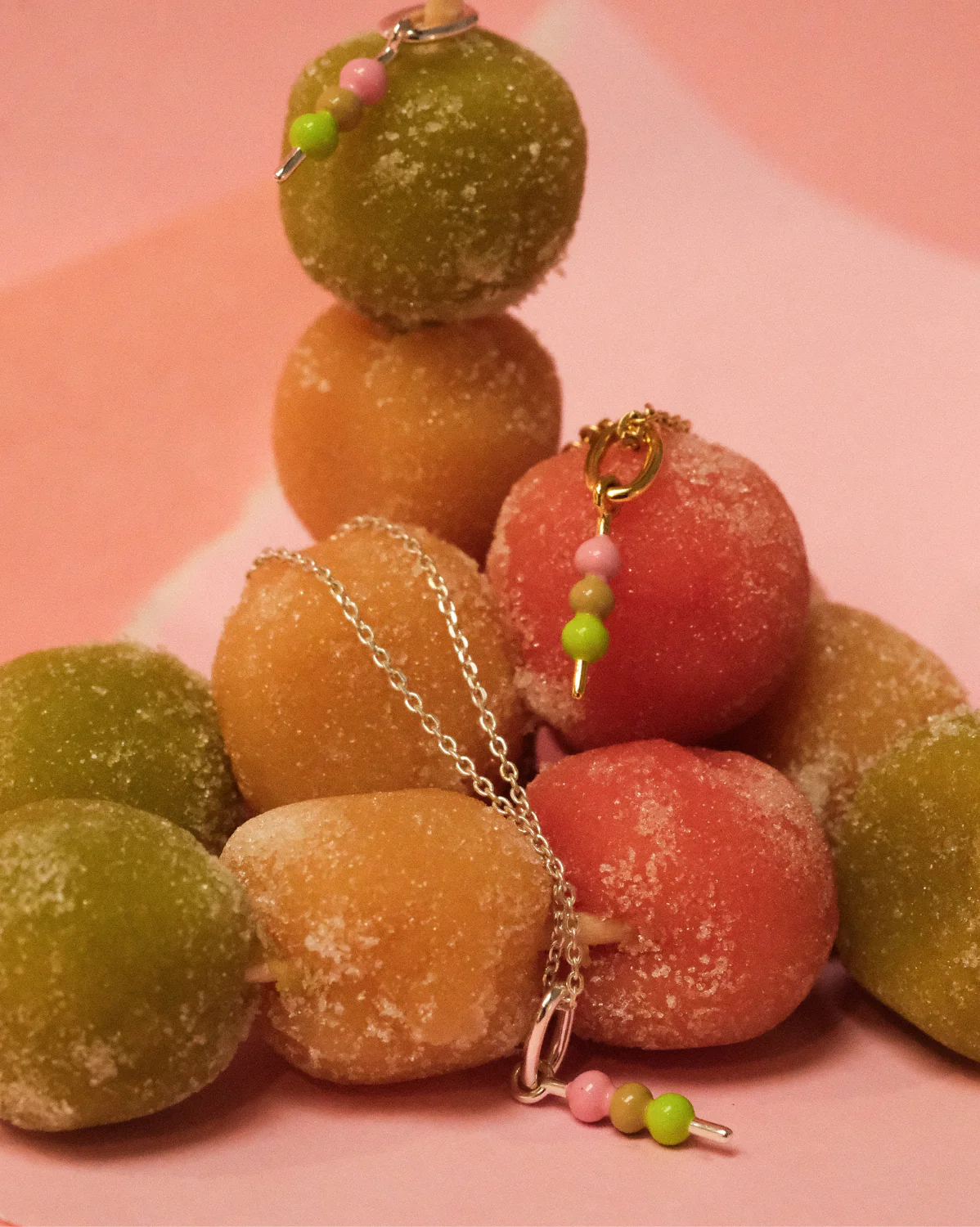 Solid Gold Dango Charm - Image 3