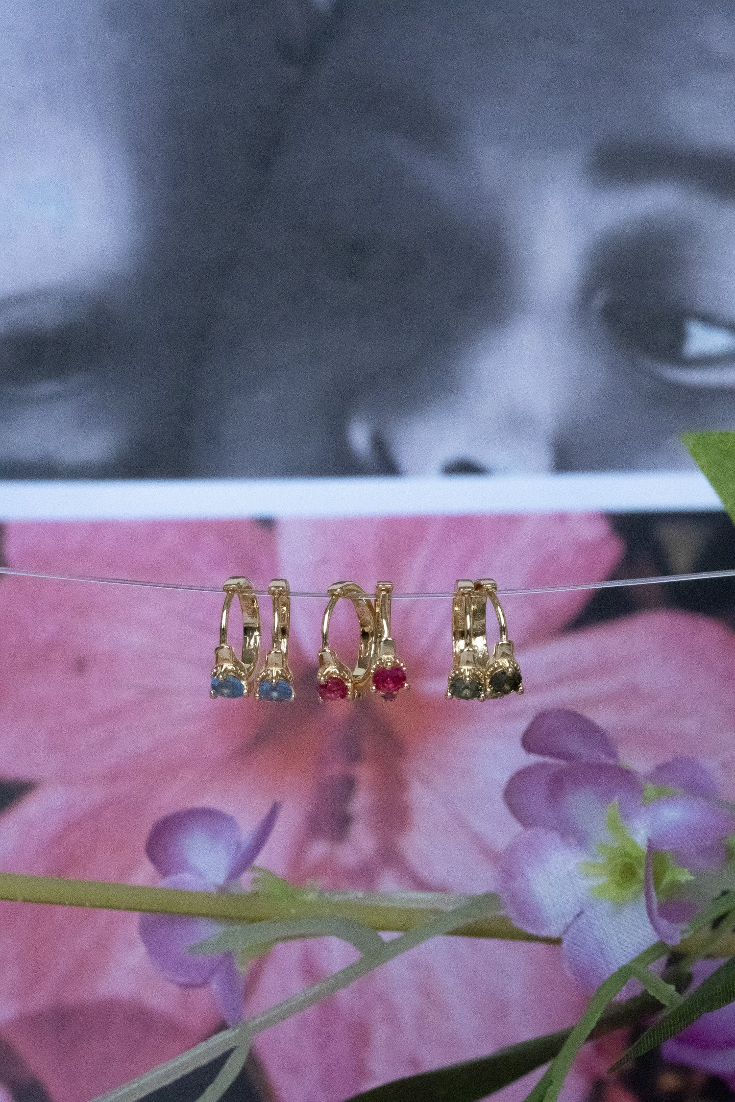 Darcy Hoops - Peridot CZ - Image 7