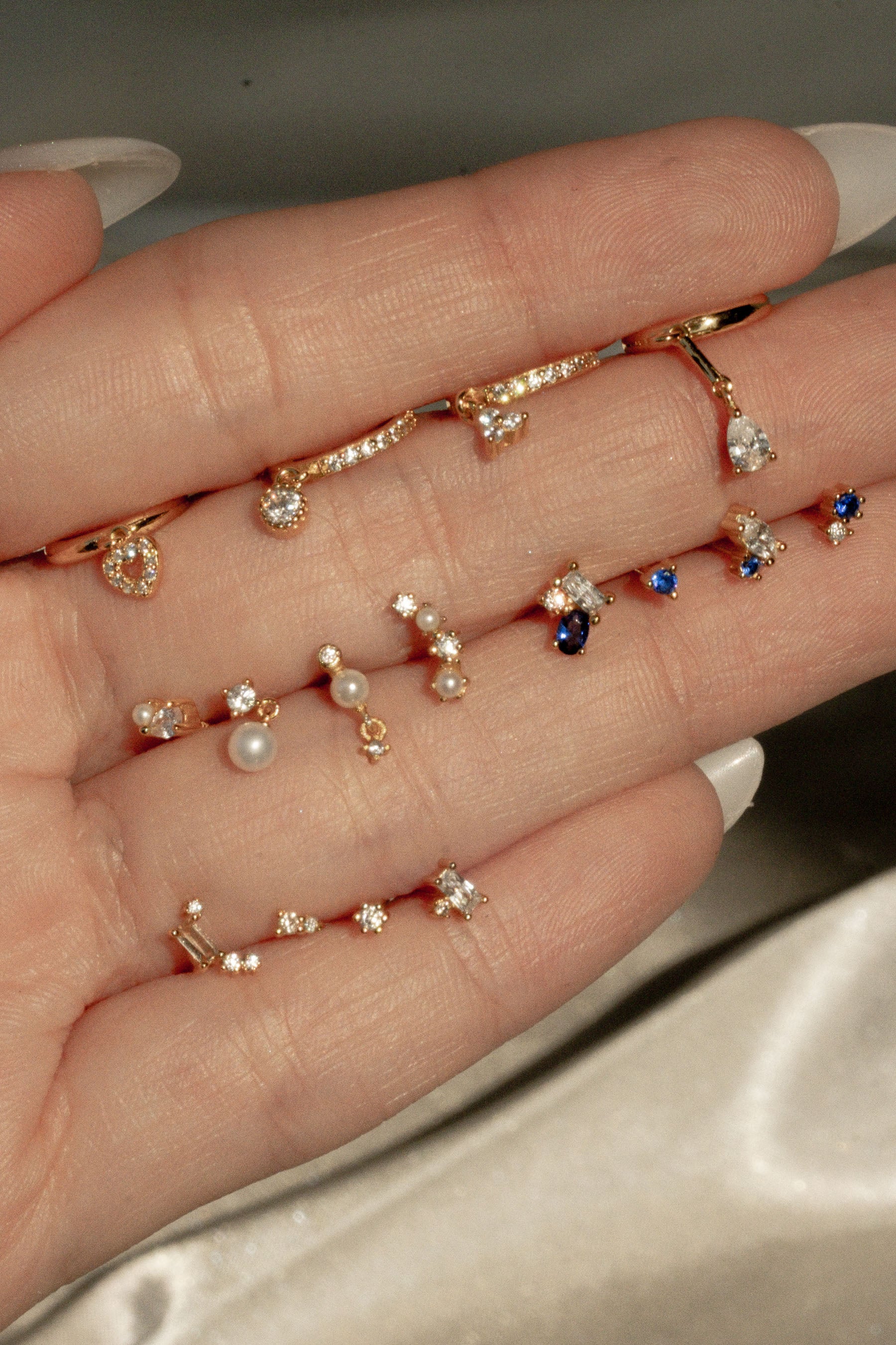 Darlene Pearl Earrings Set - Image 9