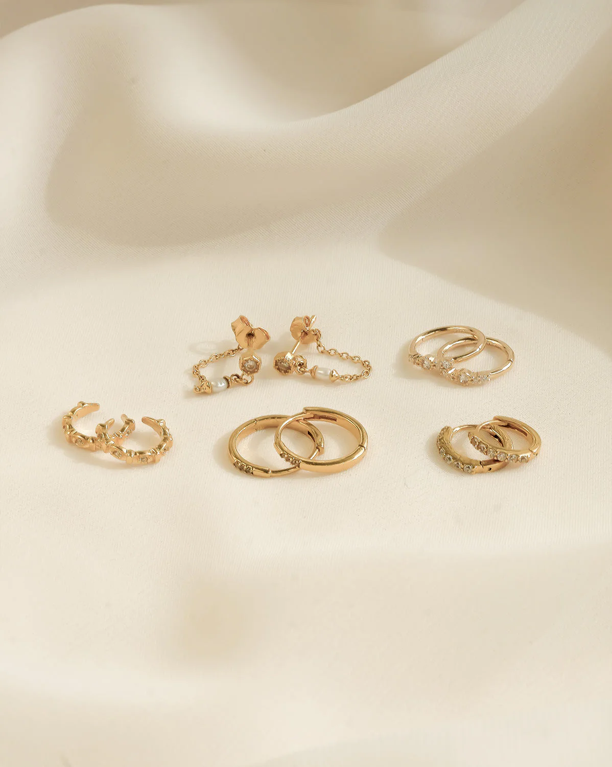 Delia Pearl Drop Stud - Image 6
