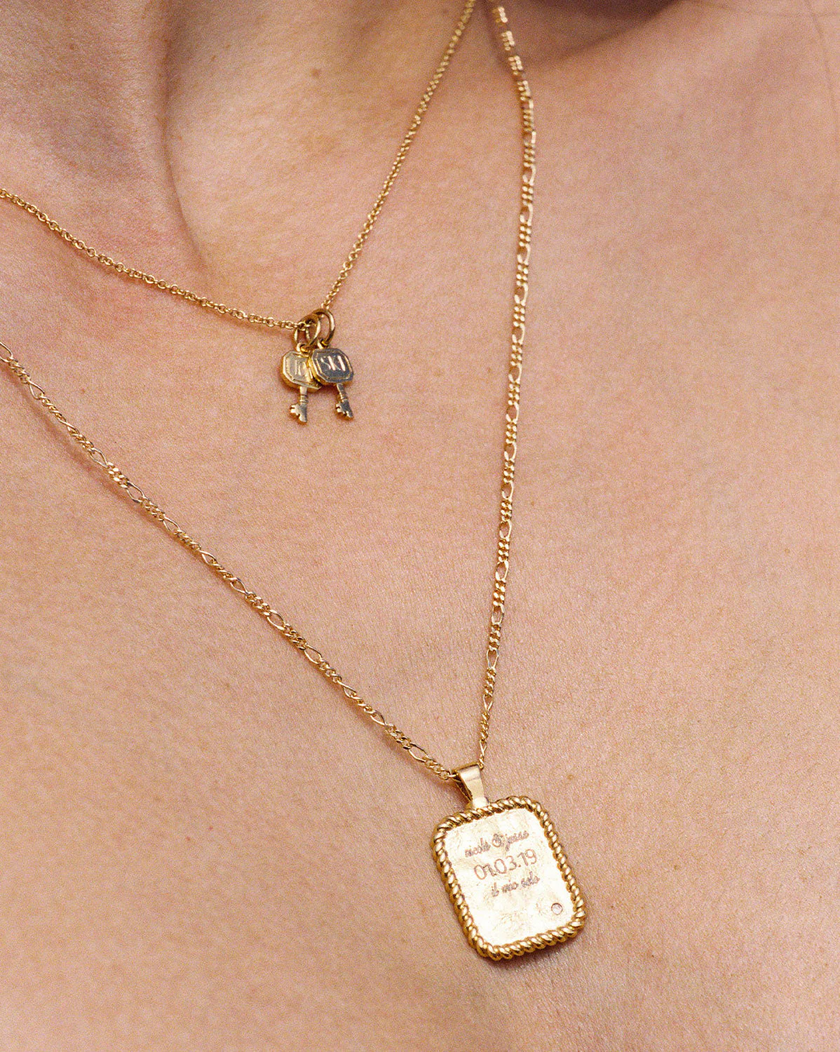 Flint Engravable Pendant Necklace - Image 3