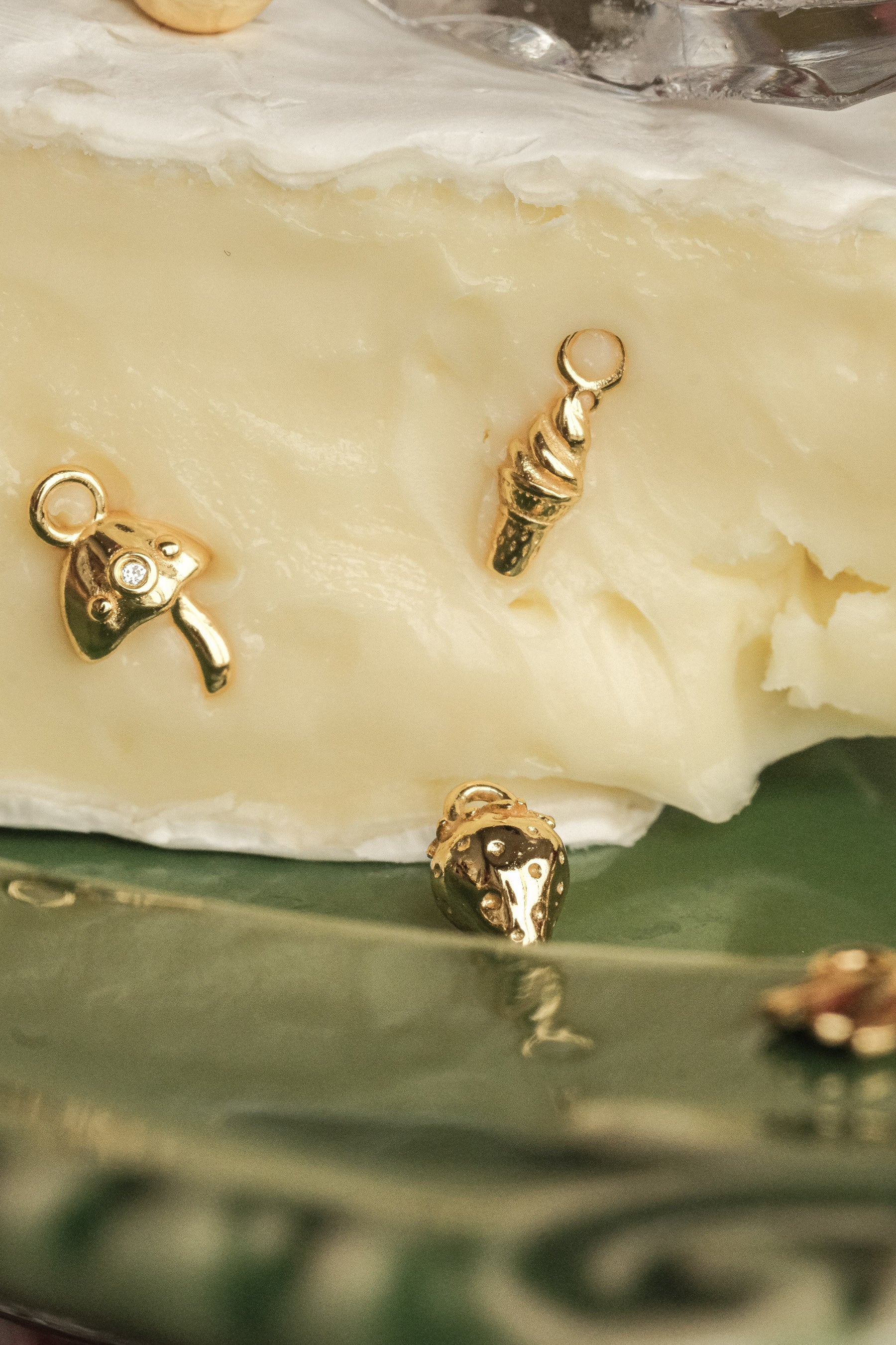 Ice Cream Pendant Charm - Sterling Silver - Image 6