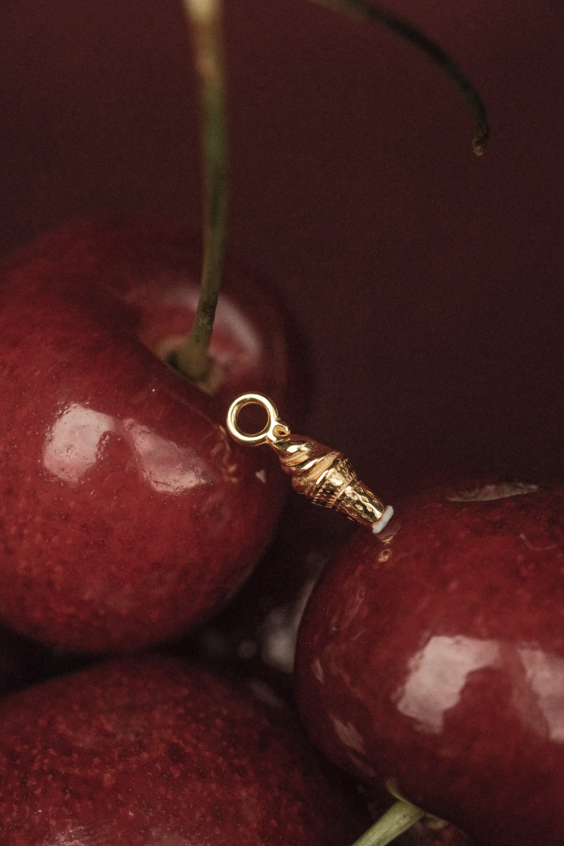 Ice Cream Pendant Charm - Sterling Silver - Image 7
