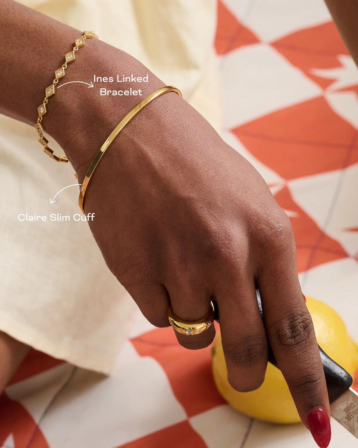 Ines Linked Bracelet - Image 2