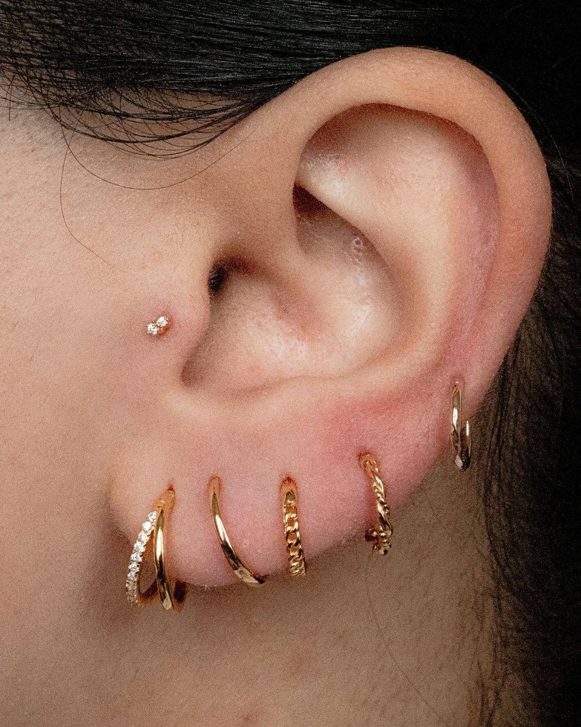 Infinite Seamless Hoop - Sterling Silver - Image 5
