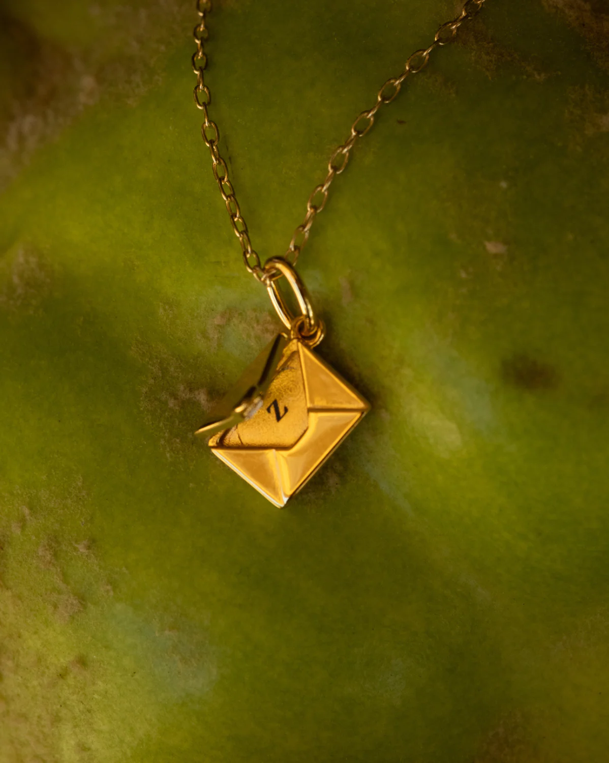 Love Letter Engraved Necklace - Image 2
