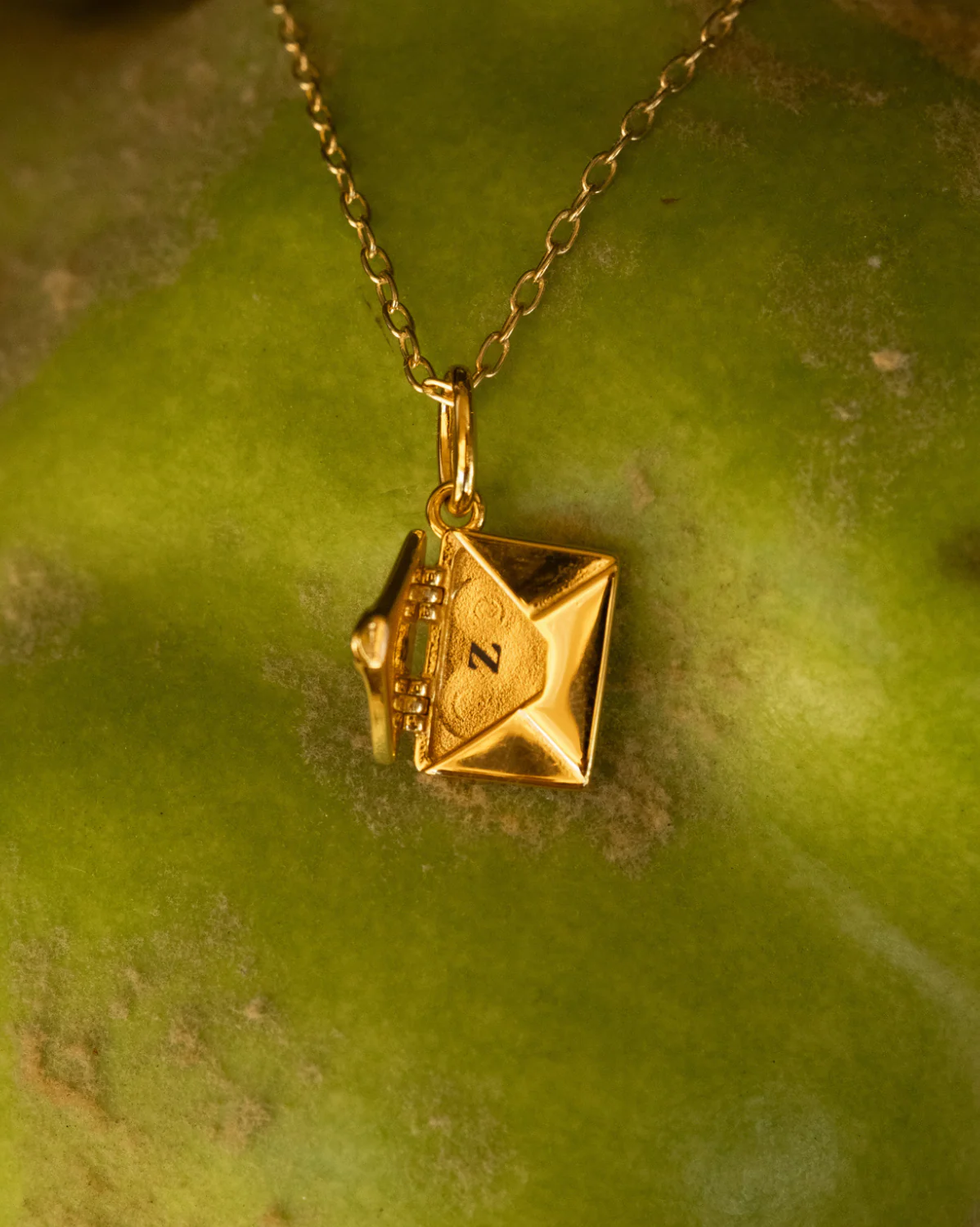 Love Letter Engraved Necklace - Image 5