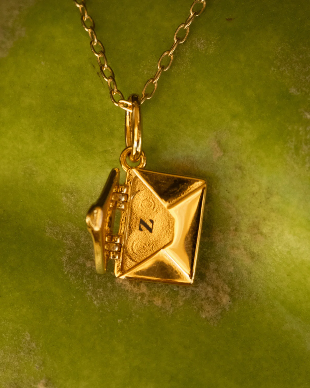 Love Letter Engraved Necklace - Image 6