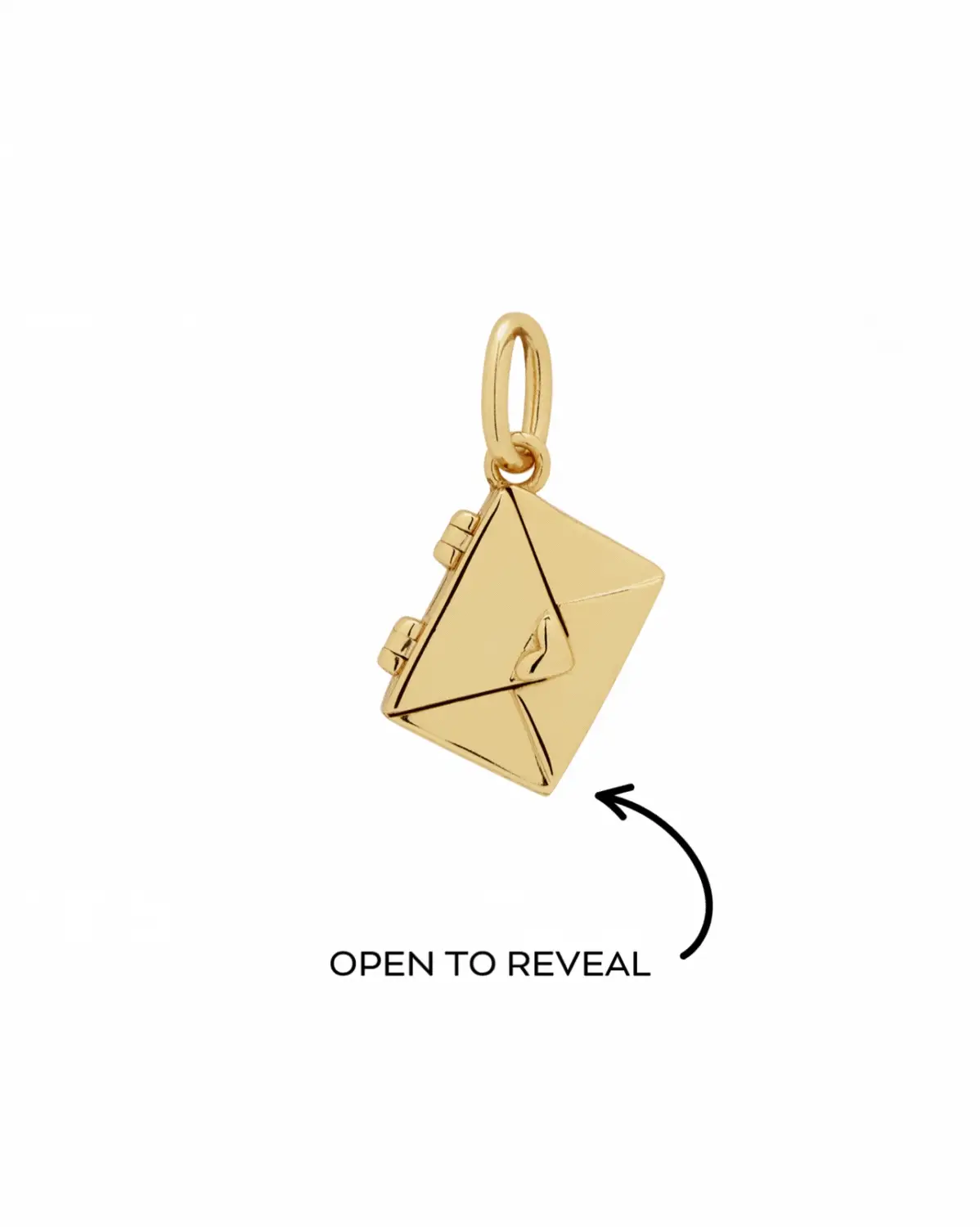 Love Letter Engraved Pendant