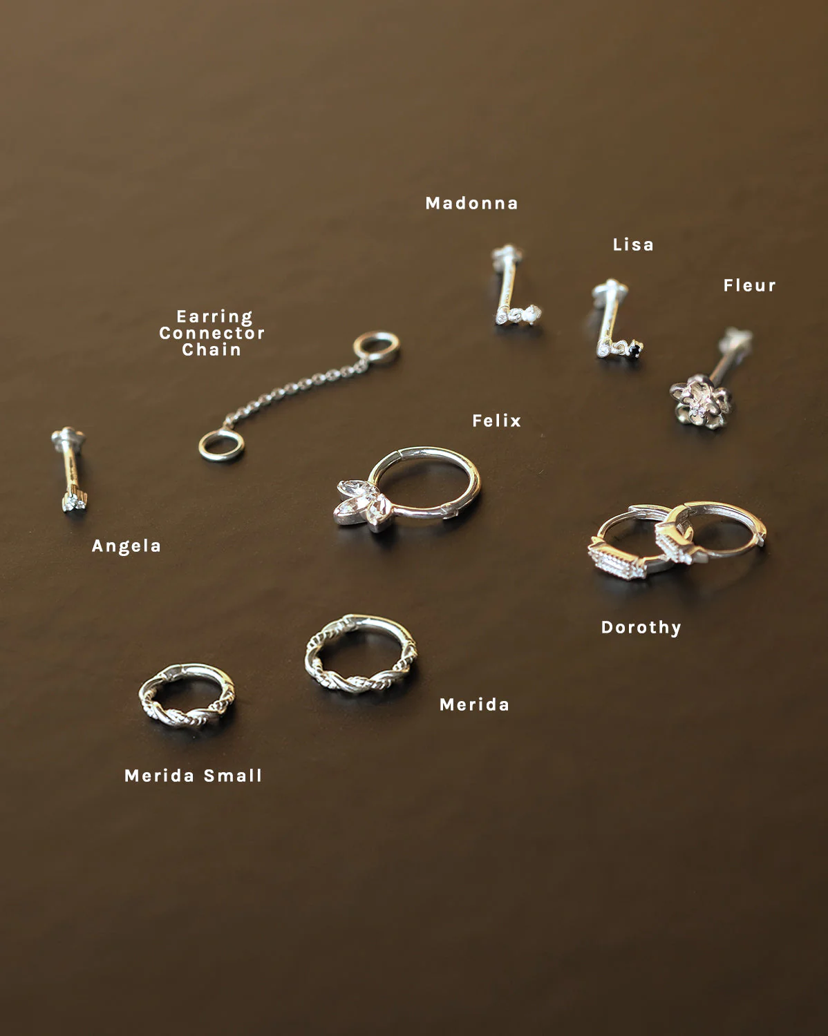 Madonna Tiny Pearl Stud - Sterling Silver - Image 3