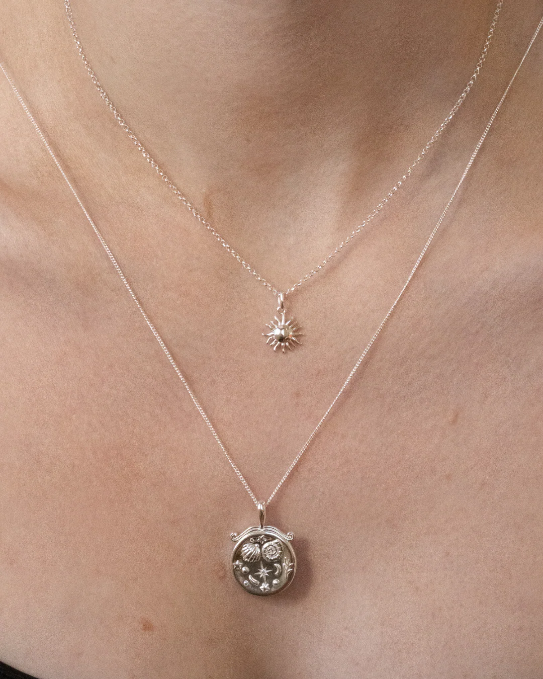 Memoir Trinket Necklace - Sterling Silver - Image 7