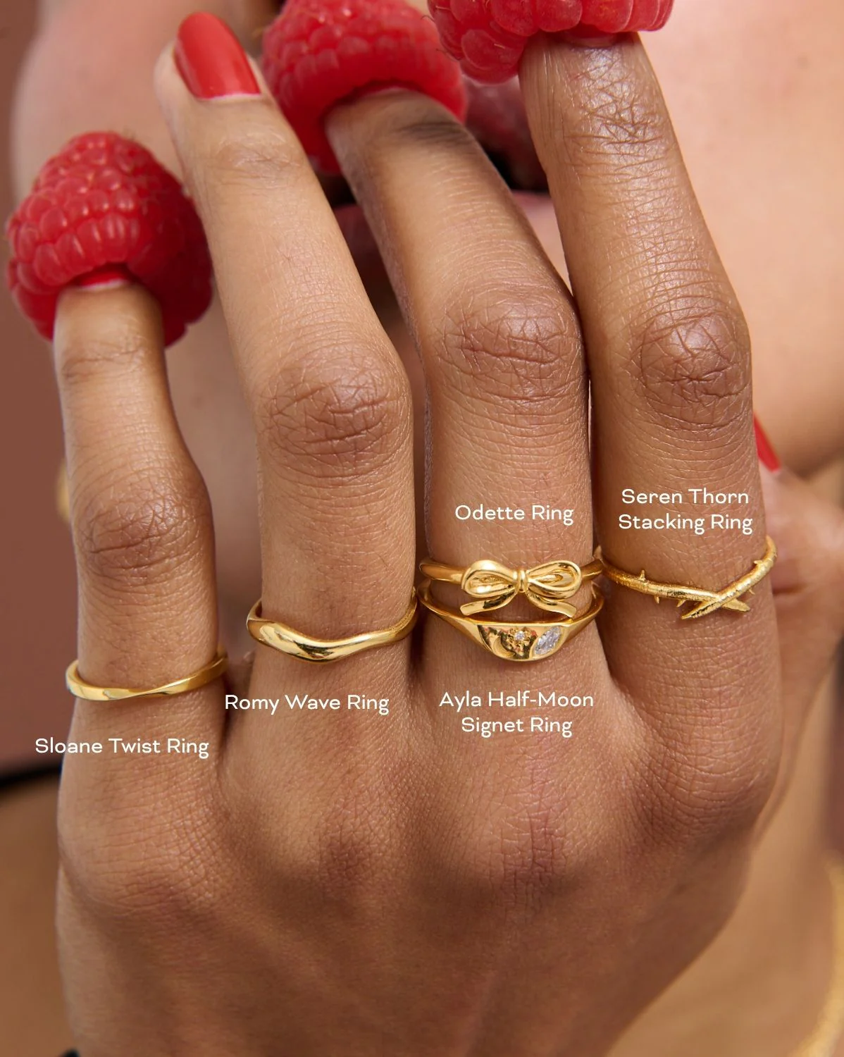 Odette Bow Ring - Image 6