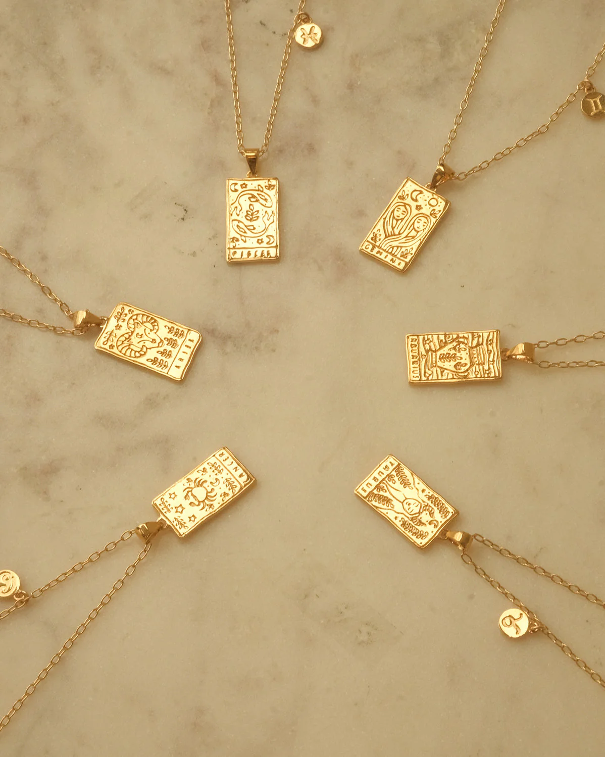Pisces Zodiac Necklace - Image 6