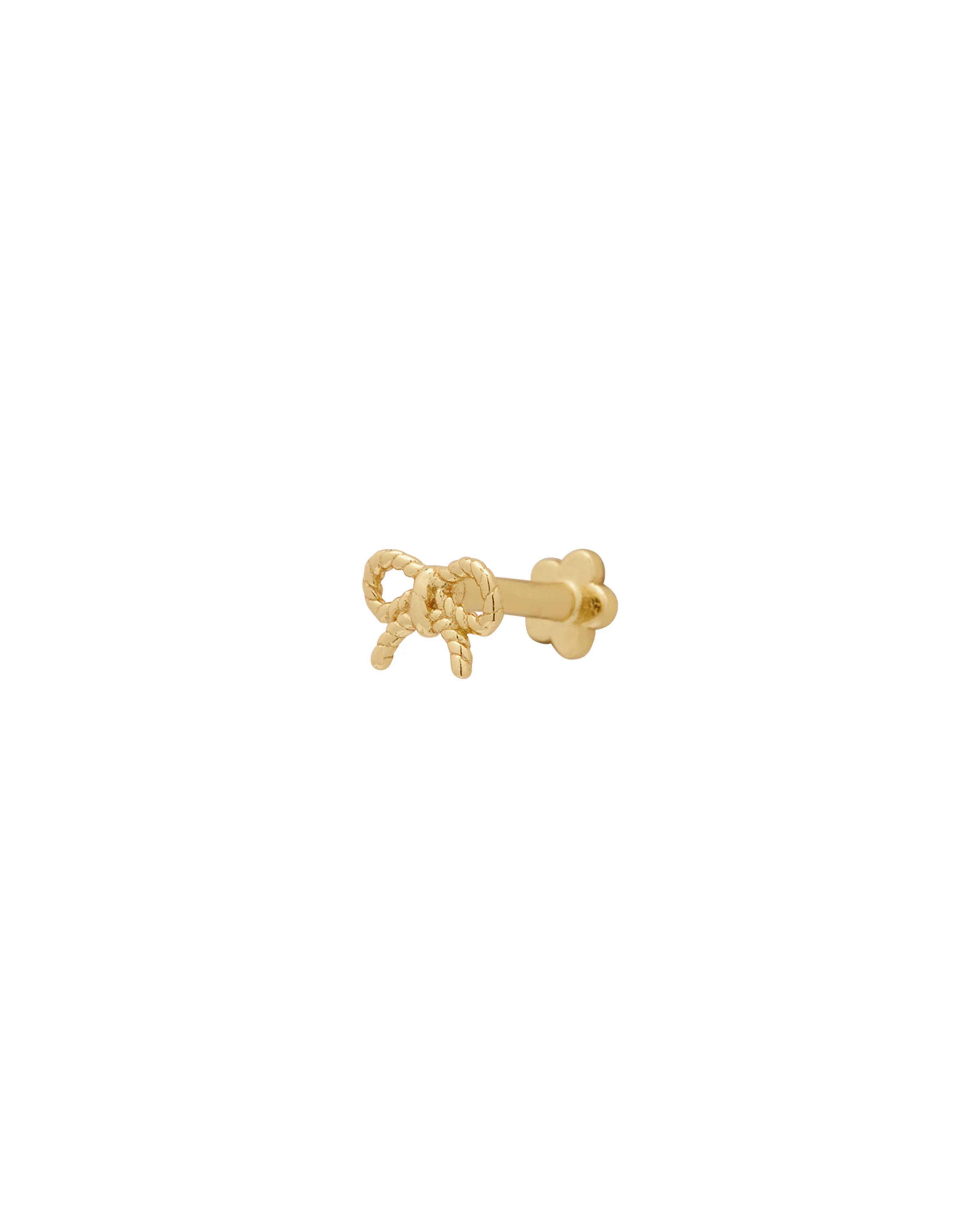 Rope Bow Piercing Stud - Image 7