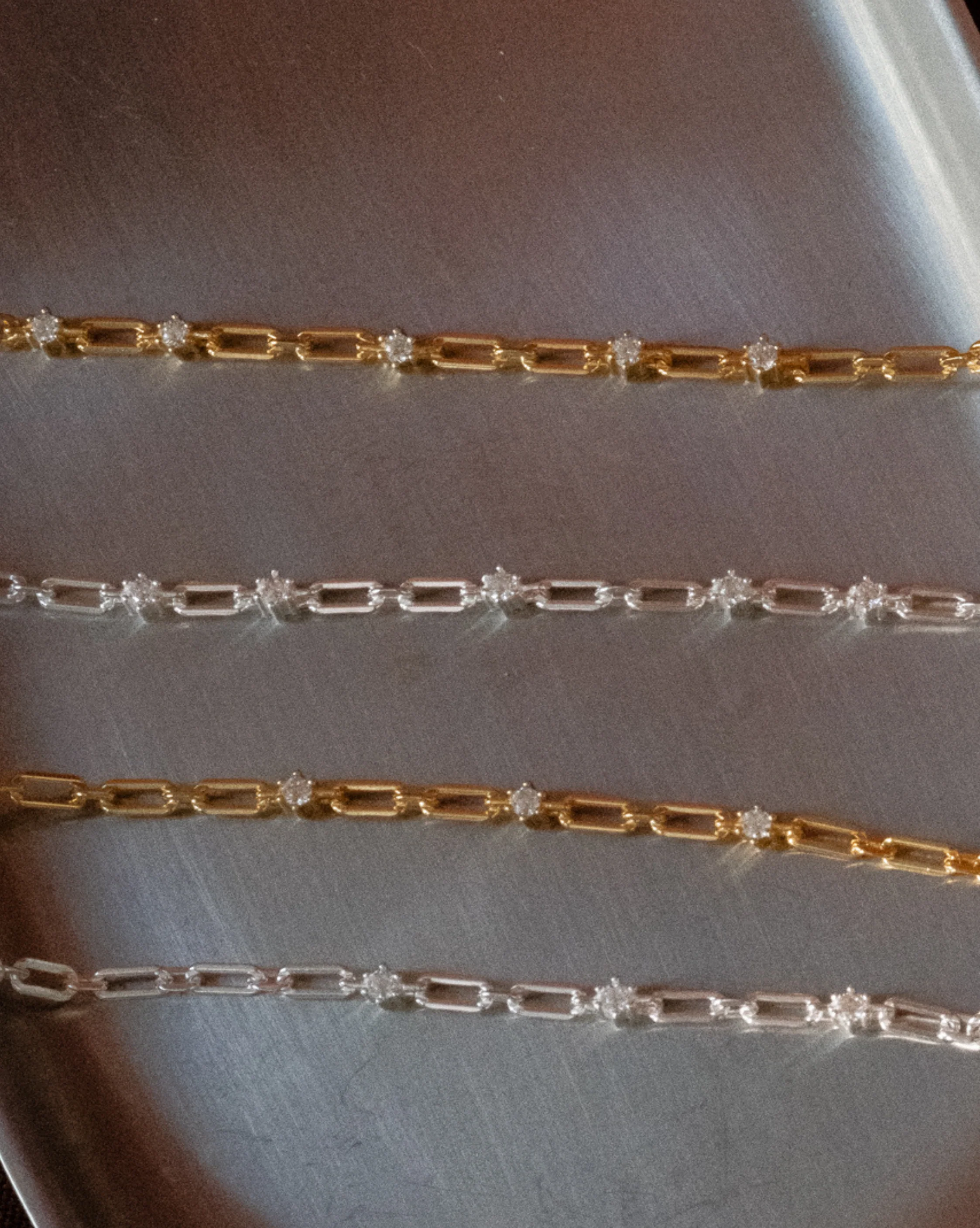 Satellite Paperclip Necklace - Image 3
