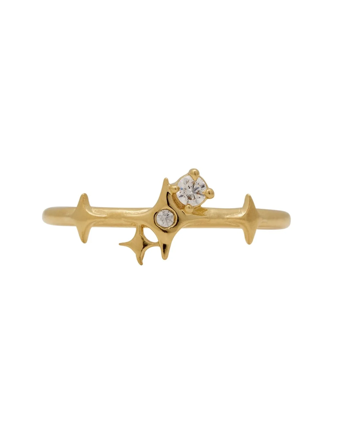 Solid Gold Elira Sparkle Ring
