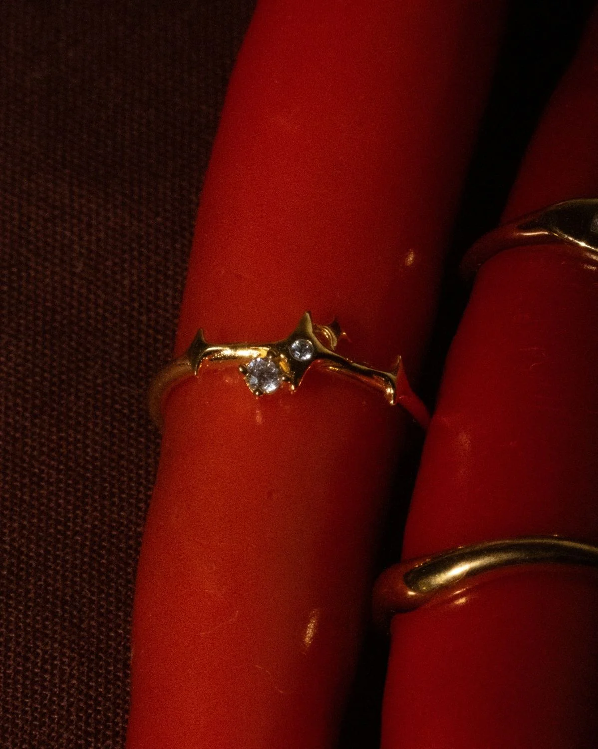 Solid Gold Elira Sparkle Ring - Image 7
