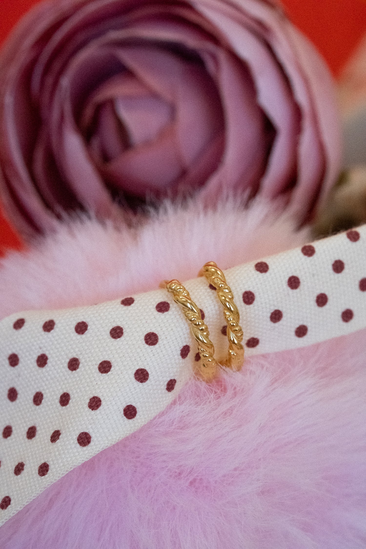 Solid Gold Merida Huggie Hoops - Image 2