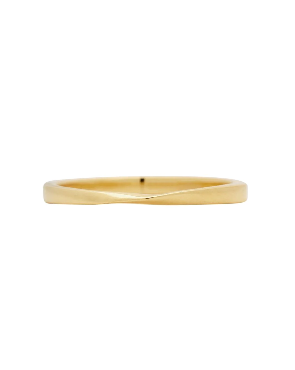 Solid Gold Sloane Twist Ring
