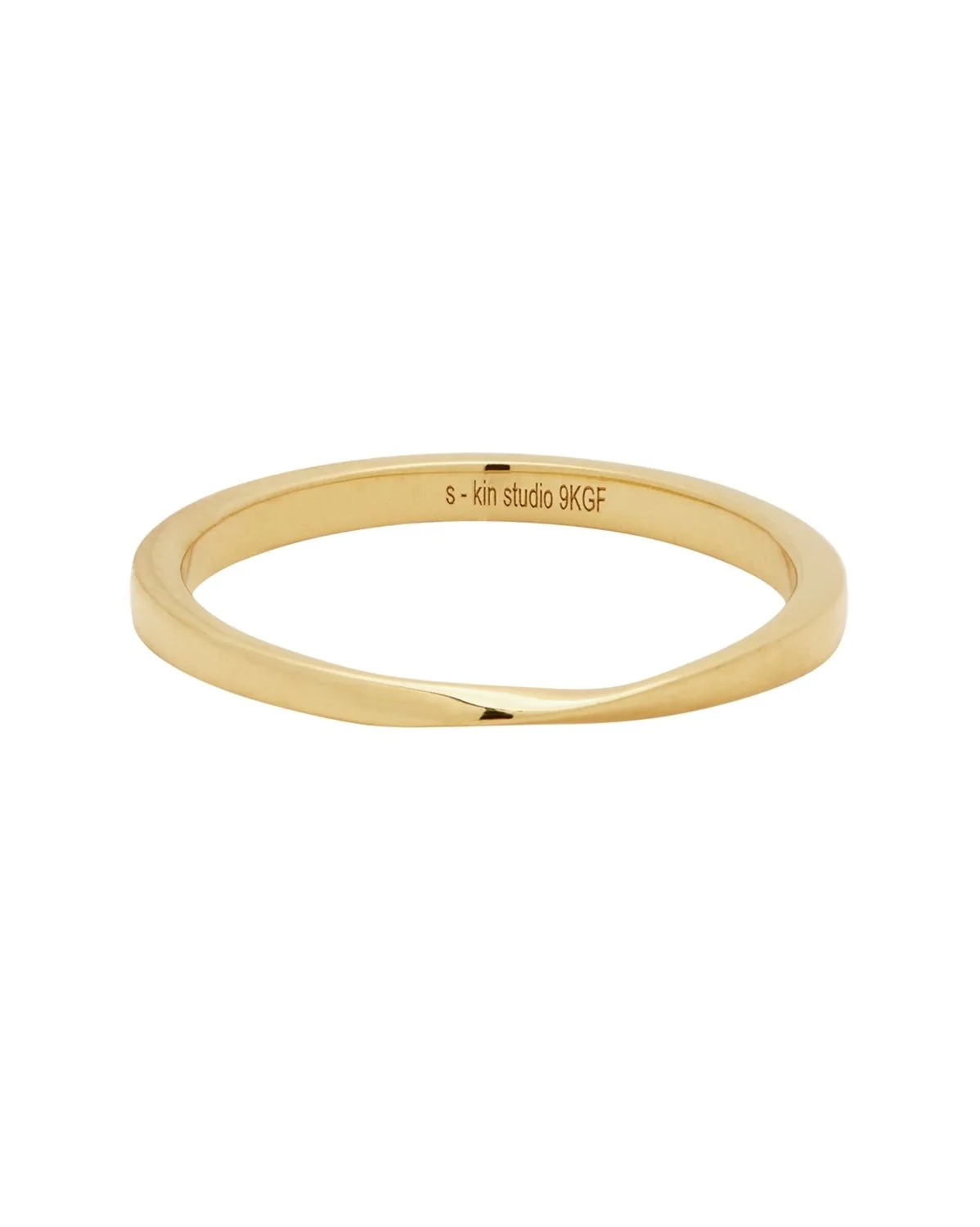 Solid Gold Sloane Twist Ring - Image 11