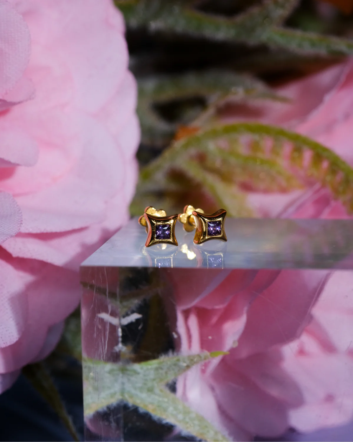 Sparkle Piercing - Amethyst CZ (February) - Image 4