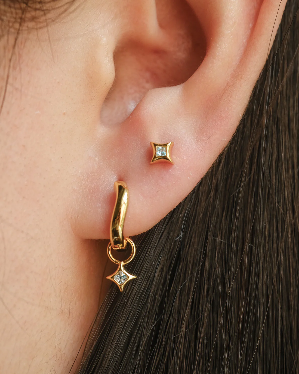 Sparkle Piercing - Diamond CZ (April) - Image 2