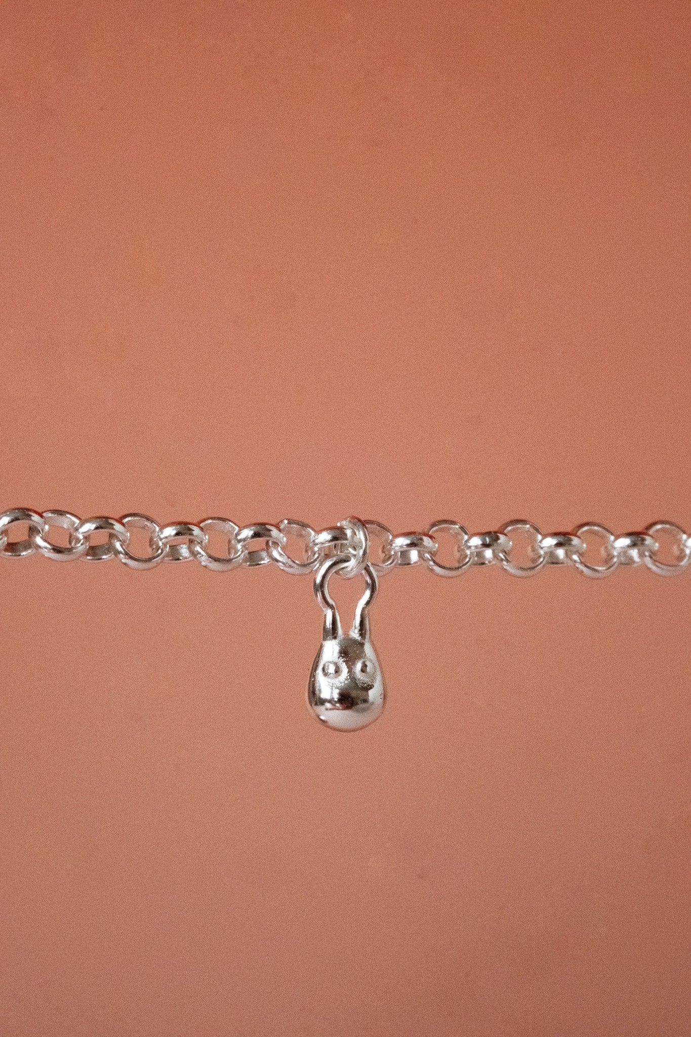 Totoro Charm - Sterling Silver - Image 2