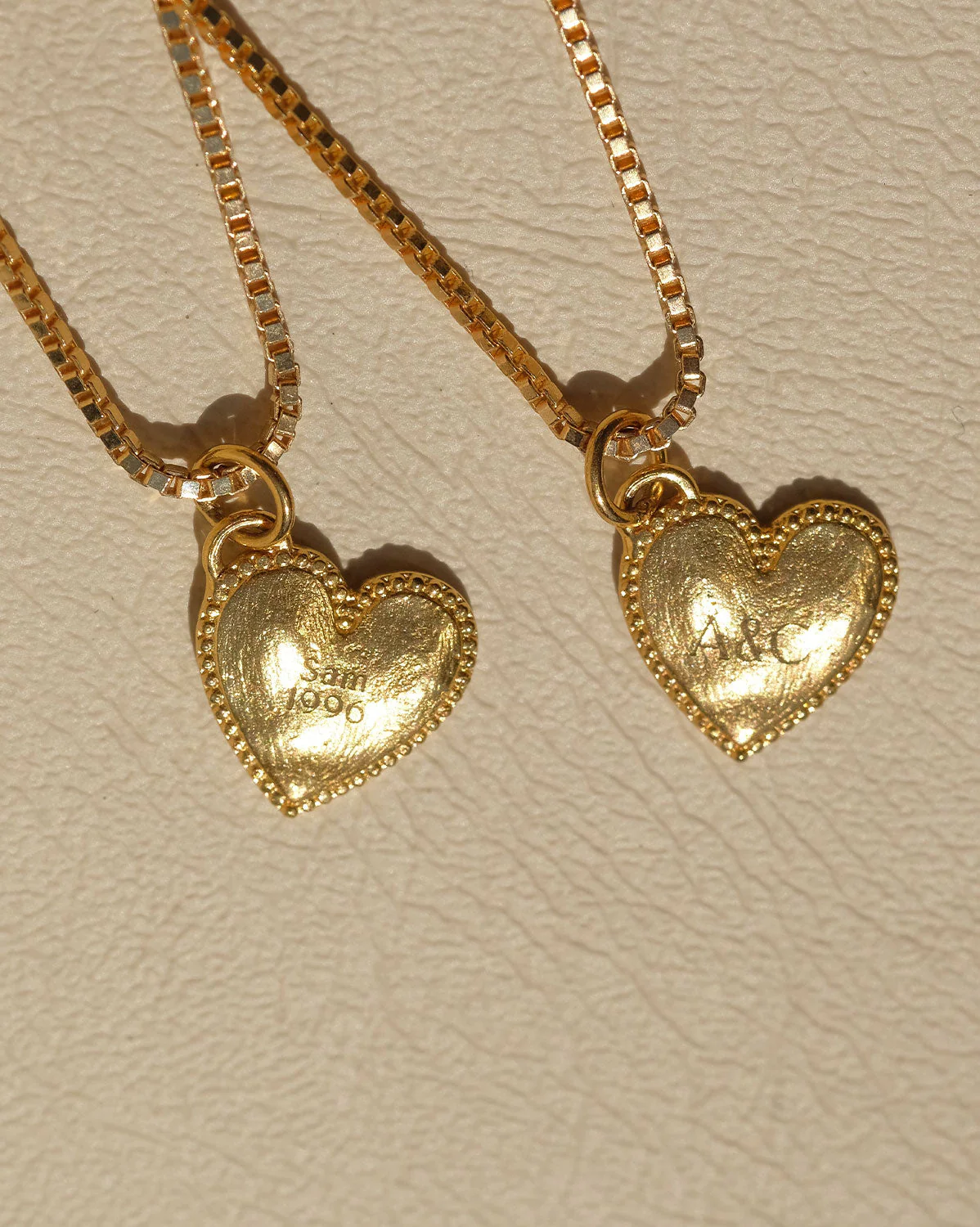 Venus Engravable Heart Necklace - Image 3