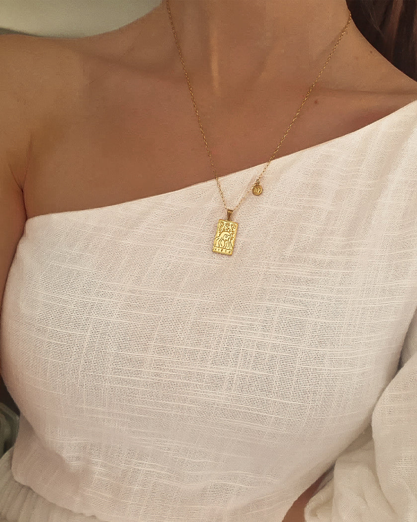 Virgo Zodiac Necklace - Image 4